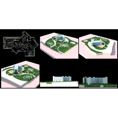 Hotel 4 Estrellas con Diseño Paisajístico