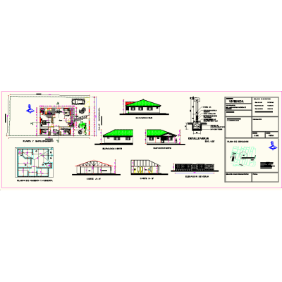 Plano de Vivienda con Detalles Completo