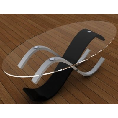 Mesa moderna en 3d estudio