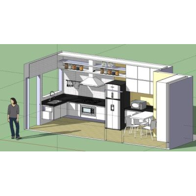 3d cocina