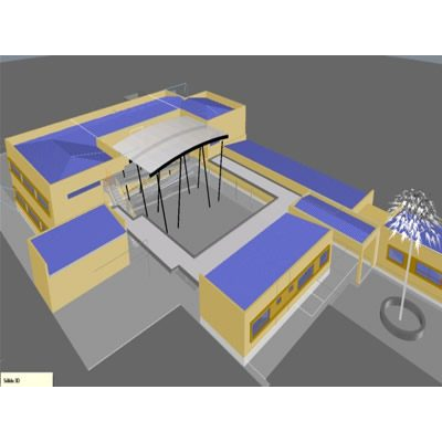 Diseno Arquitectonico de Escuela Moderna