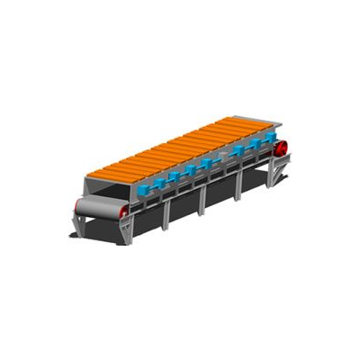 Horno de resistencias con transportacion por rodillo