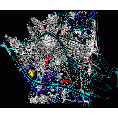 Plano de valencia capital
