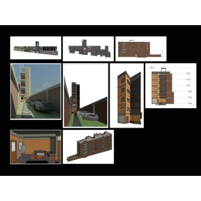 Proyecto vivienda multifamilir de departamentos