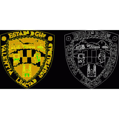 Escudo de Chihuahua en Detalle