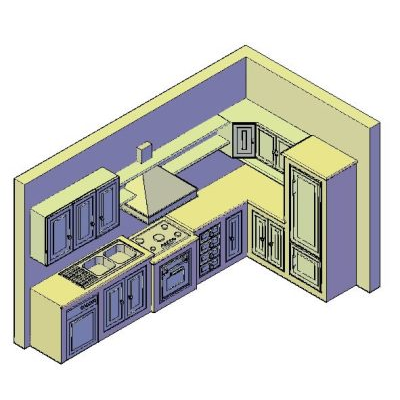 3d cocina
