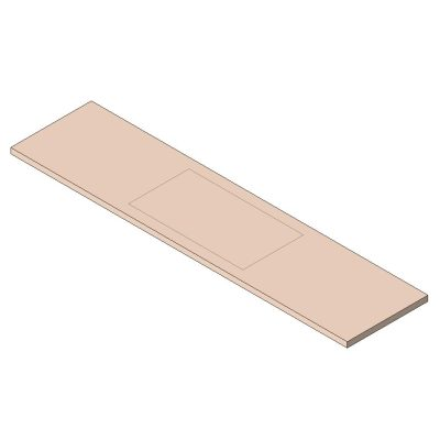 Minimalista Encimera de Cocina