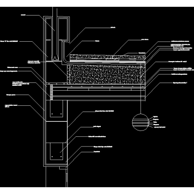 Cubierta escasa pendiente transitable - retak