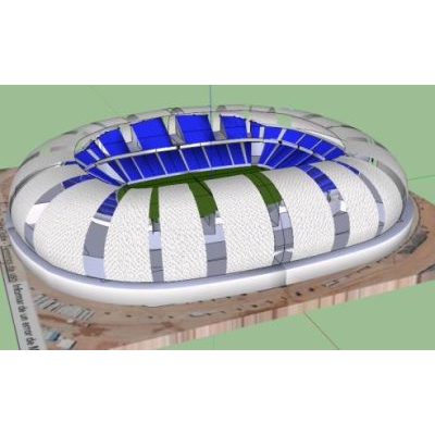 Estadio Arena das dunas 3d
