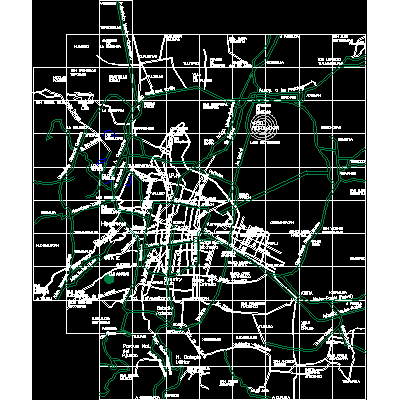 Mapa de Zonificacion de CDMX