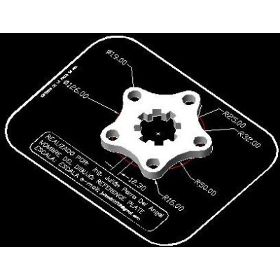 Reference plate