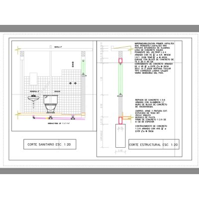Corte sanitario y estructural