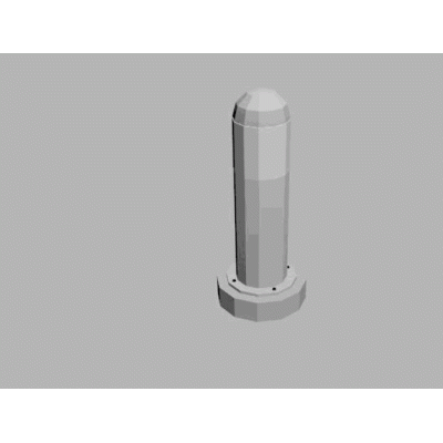 Lampara 3d para banqueta