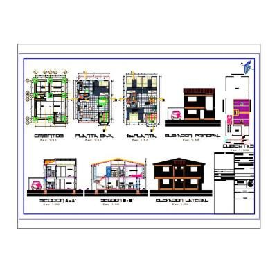 Vivienda social 2 plantas