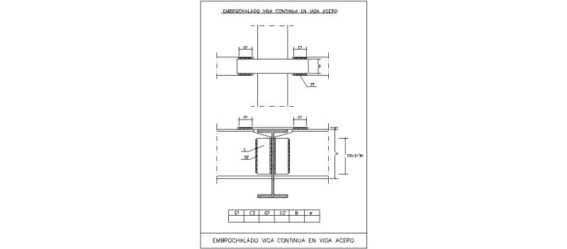 Continuous Beam Broaching on Steel Beam