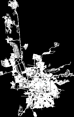 Mapa da cidade de Santiago de Querétaro