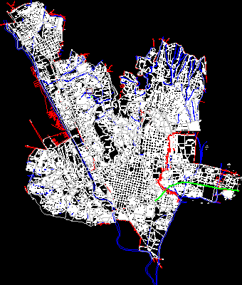 Karte von Oaxaca