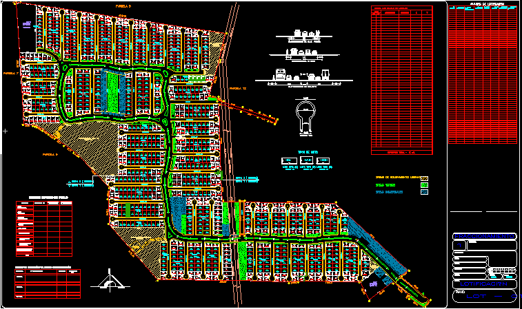 Residential subdivision subdivision