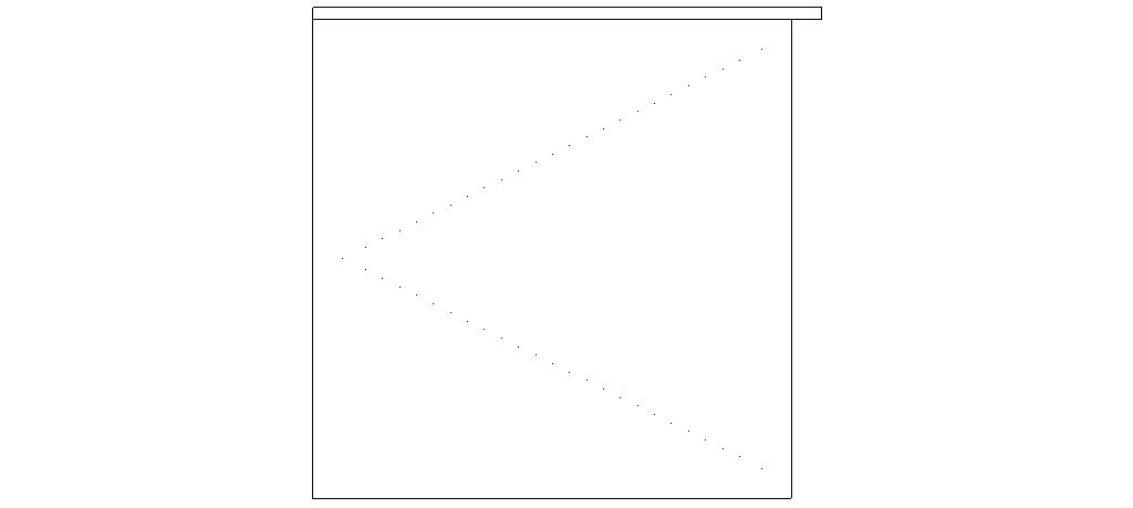 Quadratische Duschwanne, Seite 0,80 m
